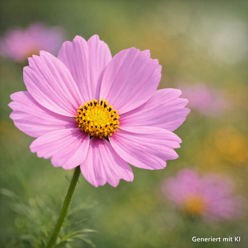 Eine Blume als Rastergrafik, KI-generiert